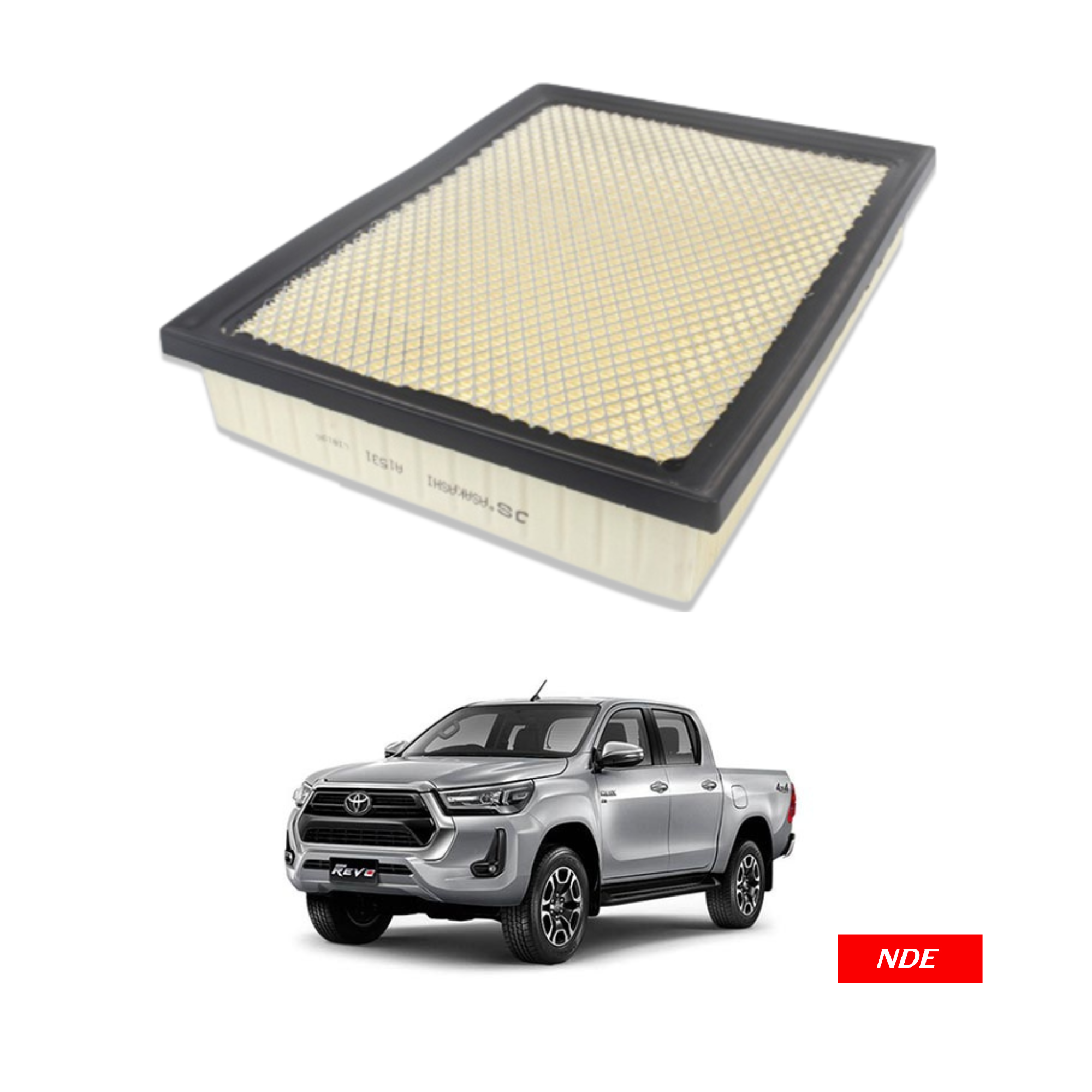 AIR FILTER ELEMENT SUB ASSY DENSO FOR TOYOTA HILUX REVO (IMPORTED)