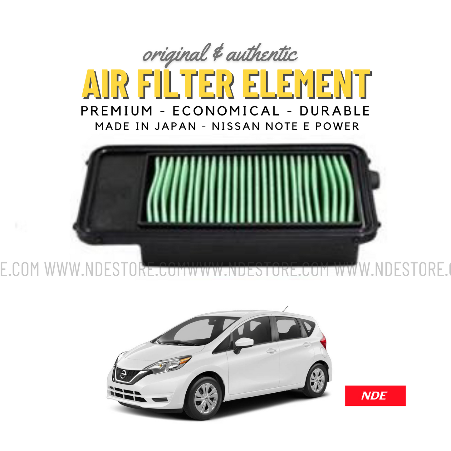 AIR FILTER ELEMENT SUB ASSY FOR NISSAN NOTE E POWER (2016-2020)