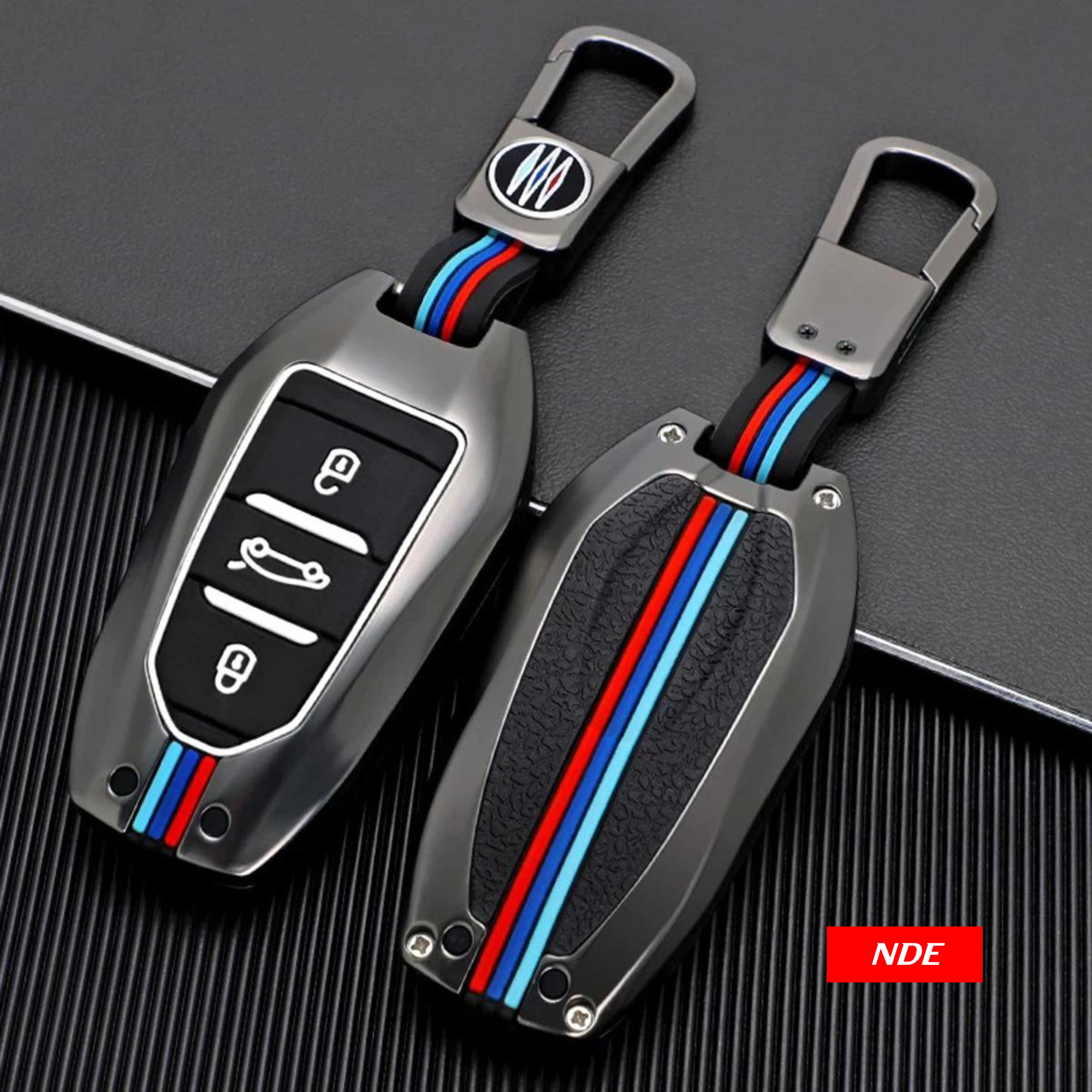 REMOTE KEY COVER METAL FOR PEUGEOT 2008
