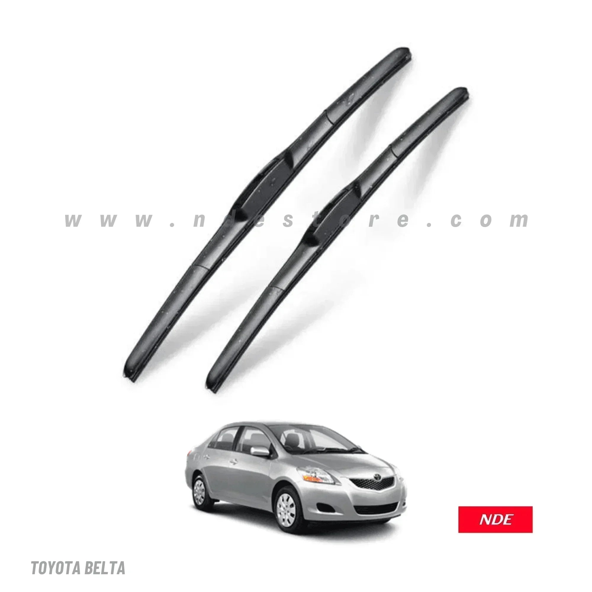 WIPER BLADE AERODYNAMIC TYPE FOR TOYOTA BELTA – NDE STORE