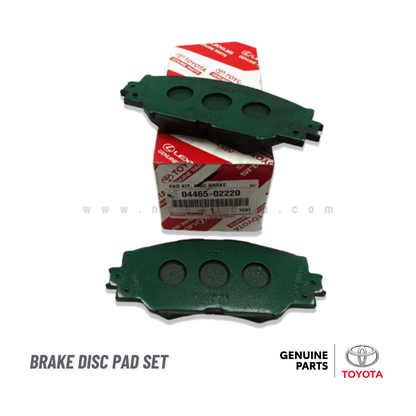 BRAKE, DISC PAD FRONT FOR TOYOTA COROLLA (A/T, 2009-2023) (TOYOTA GENUINE PART)