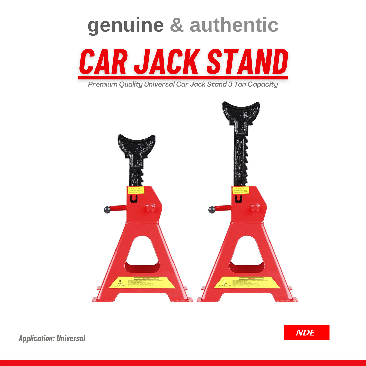JACK STAND FOR UNIVERSAL APPLICATION