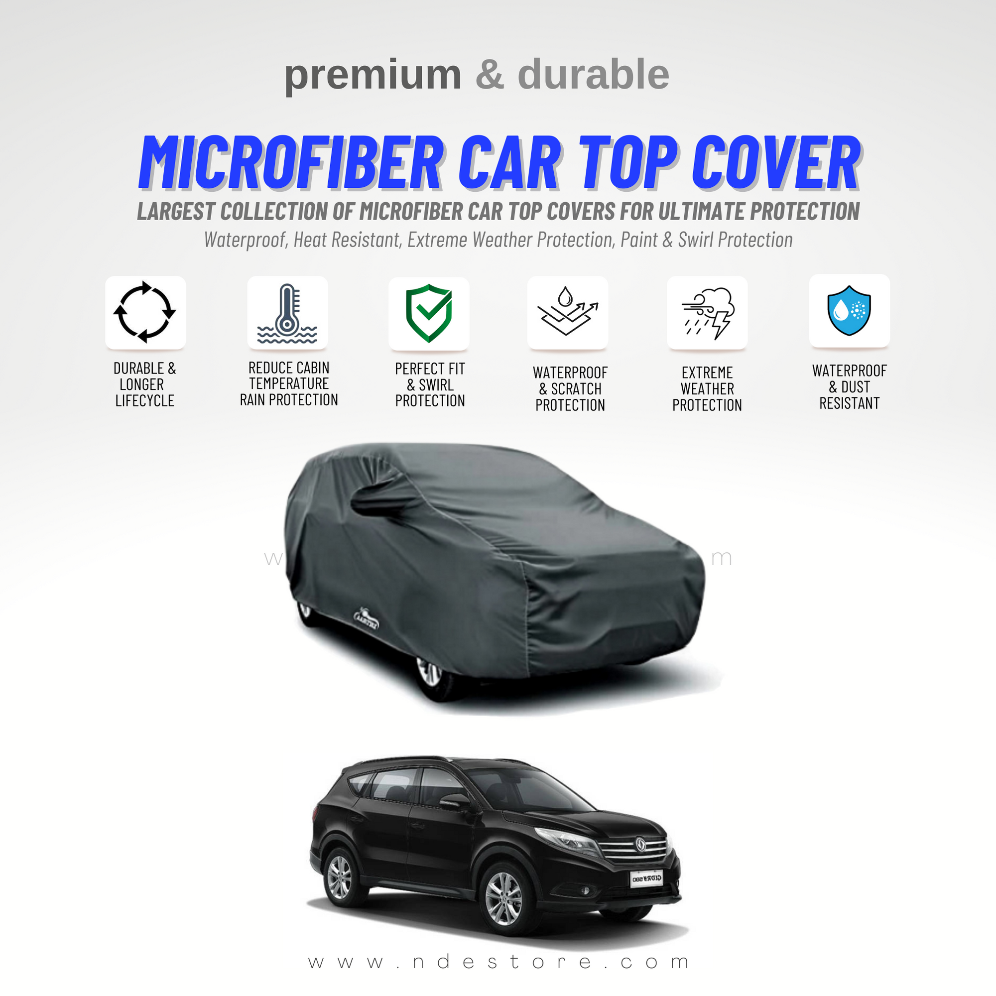 TOP COVER MICROFIBER FOR DFSK GLORY 580