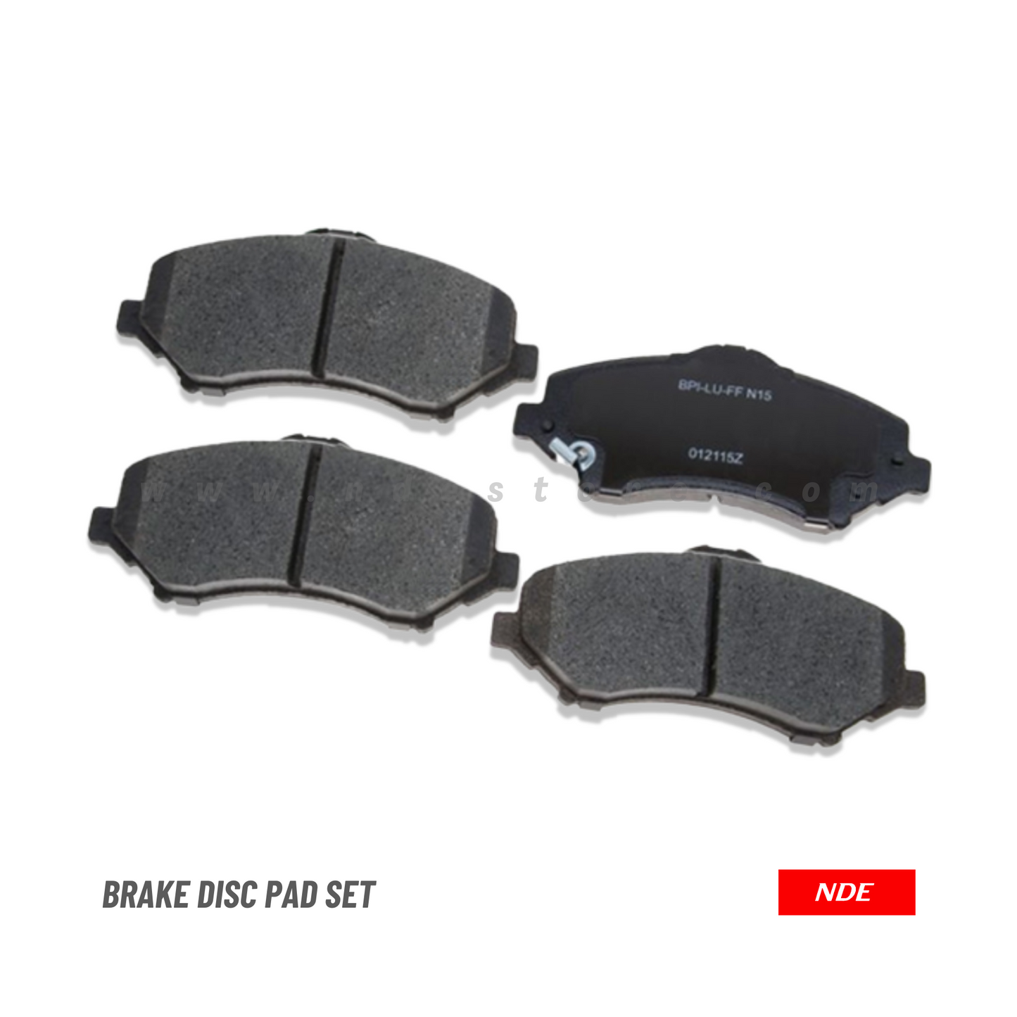 BRAKE, DISC PAD FRONT FOR TOYOTA COROLLA (2008-2020)