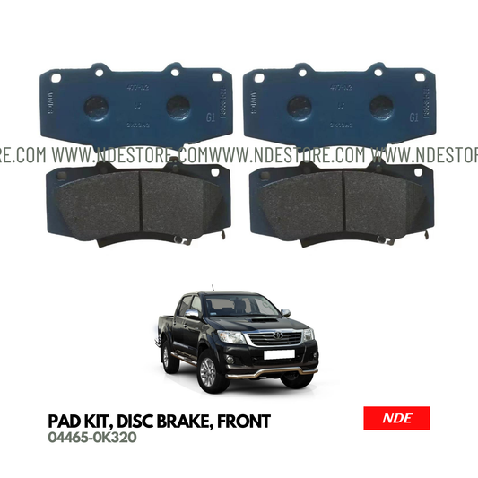 BRAKE DISC PAD KIT FRONT FOR TOYOTA HILUX