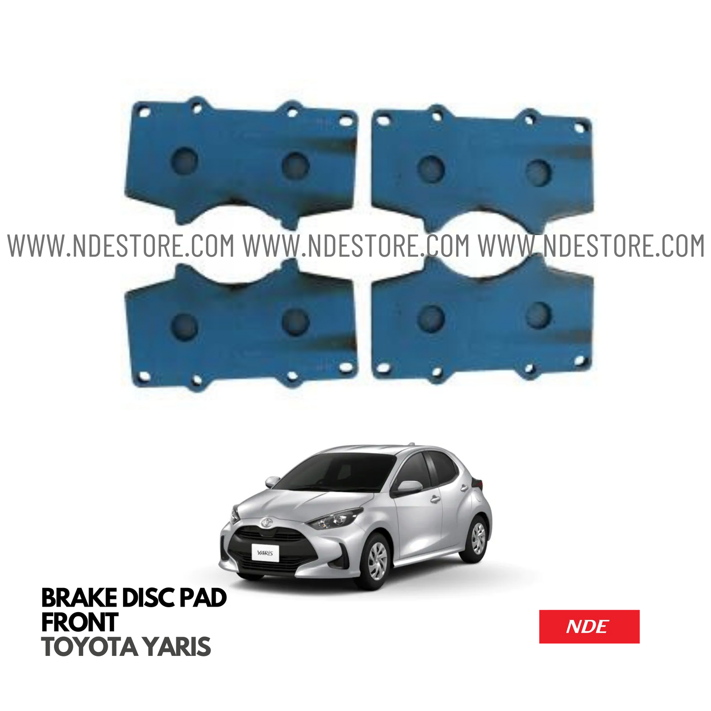 BRAKE DISC PAD SET FOR TOYOTA YARIS JDM (2020-2024)