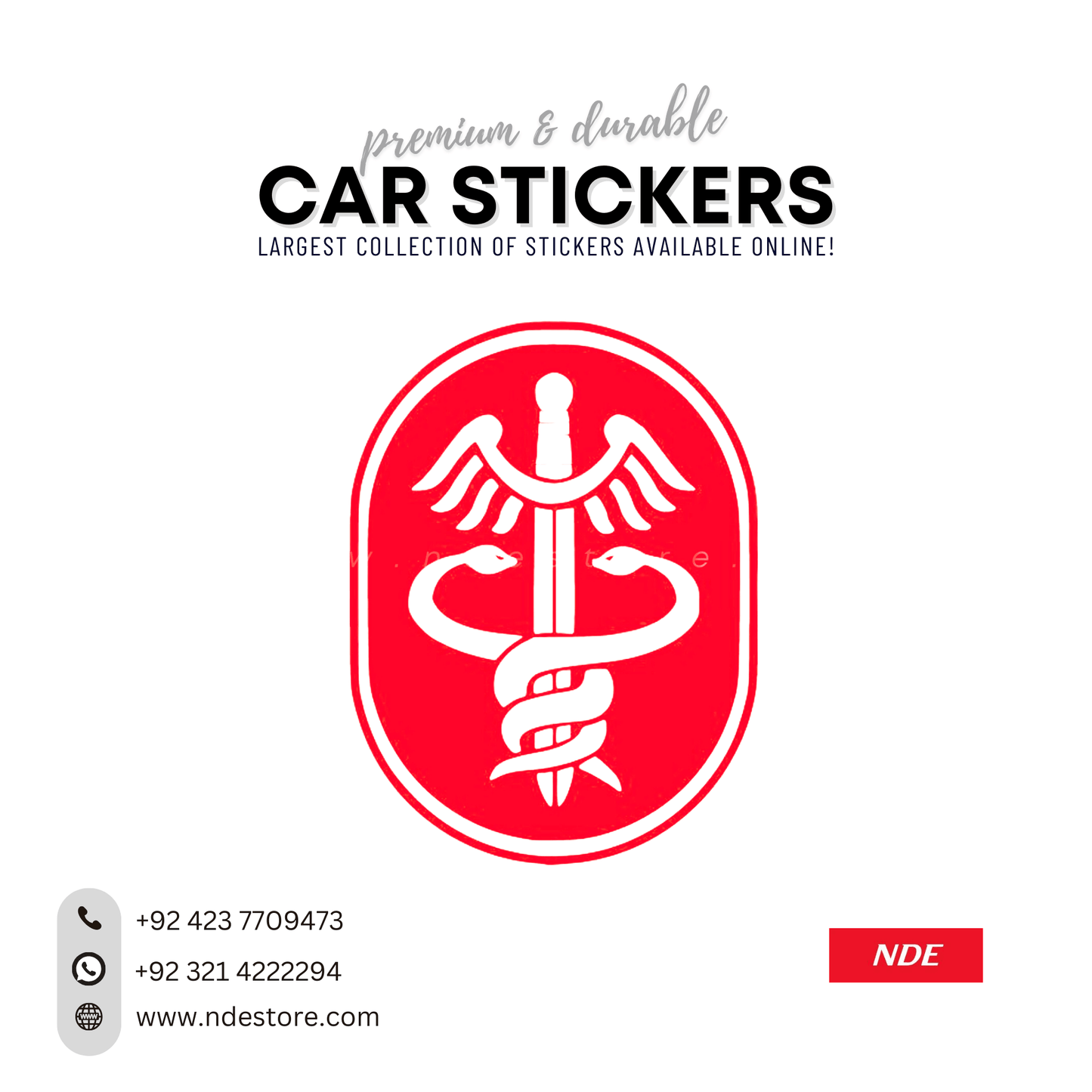 STICKER , DOCTOR MEDIC  (SKU: M44537)