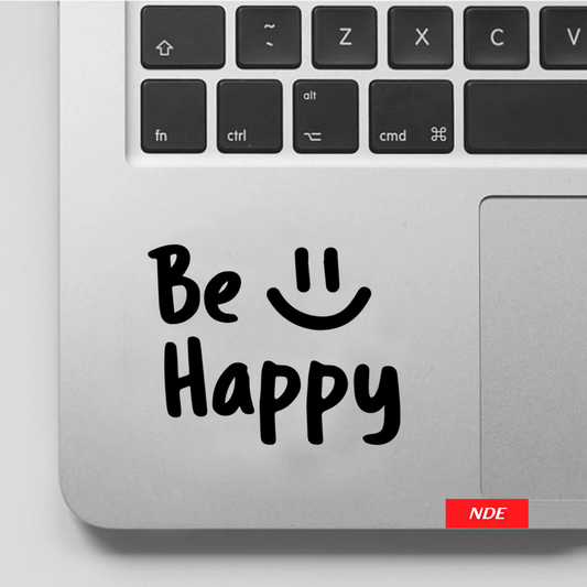 LAPTOP STICKER, BE HAPPY