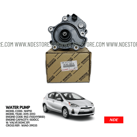 WATER PUMP ASSY FOR TOYOTA AQUA (2011 - 2013) - ndestore.com