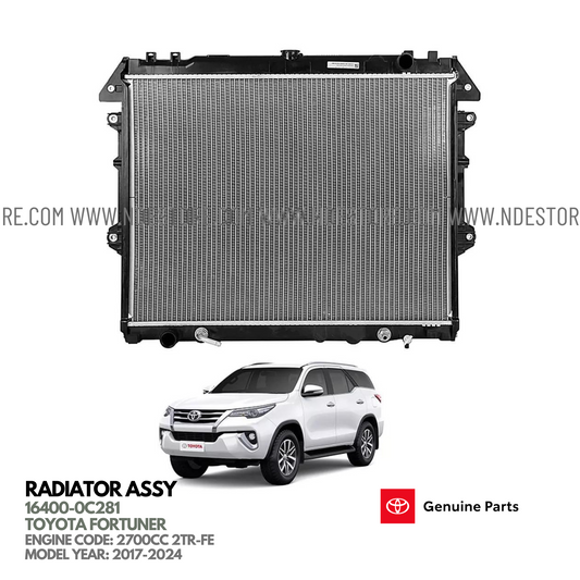 RADIATOR ASSY FOR TOYOTA FORTUNER