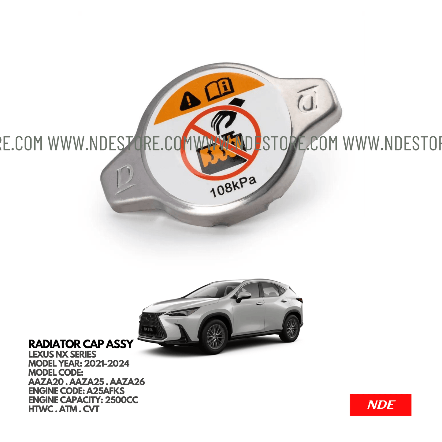 RADIATOR CAP ASSY FOR LEXUS NX250 - ndestore.com