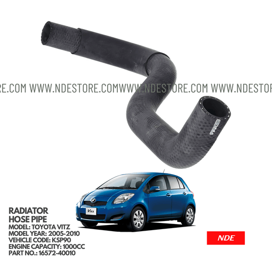 RADIATOR HOSE PIPE 2 FOR TOYOTA VITZ KSP90 (2005-2010) - ndestore.com