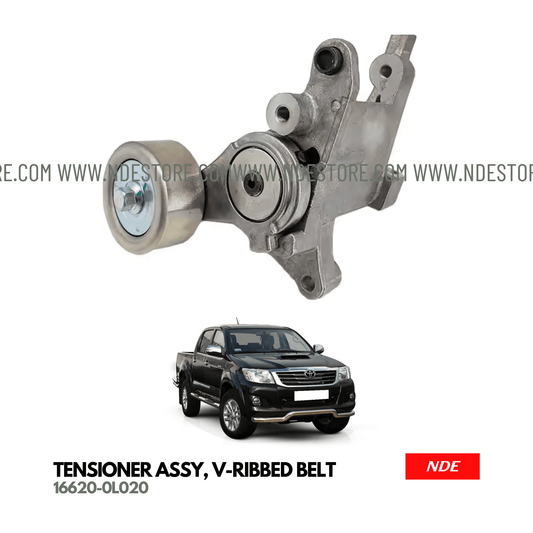 TENSIONER ASSY V RIBBED BELT FOR TOYOTA HILUX - ndestore.com