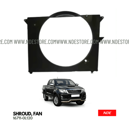 SHROUD FAN FOR TOYOTA HILUX - ndestore.com