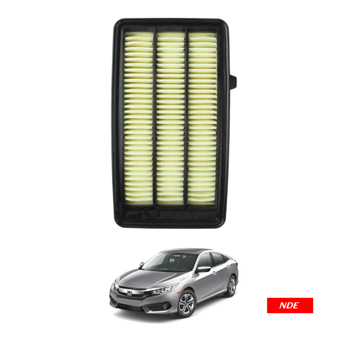 AIR FILTER ELEMENT FOR HONDA CIVIC 1.5 TURBO 2016-2021 (IMPORTED) - ndestore.com