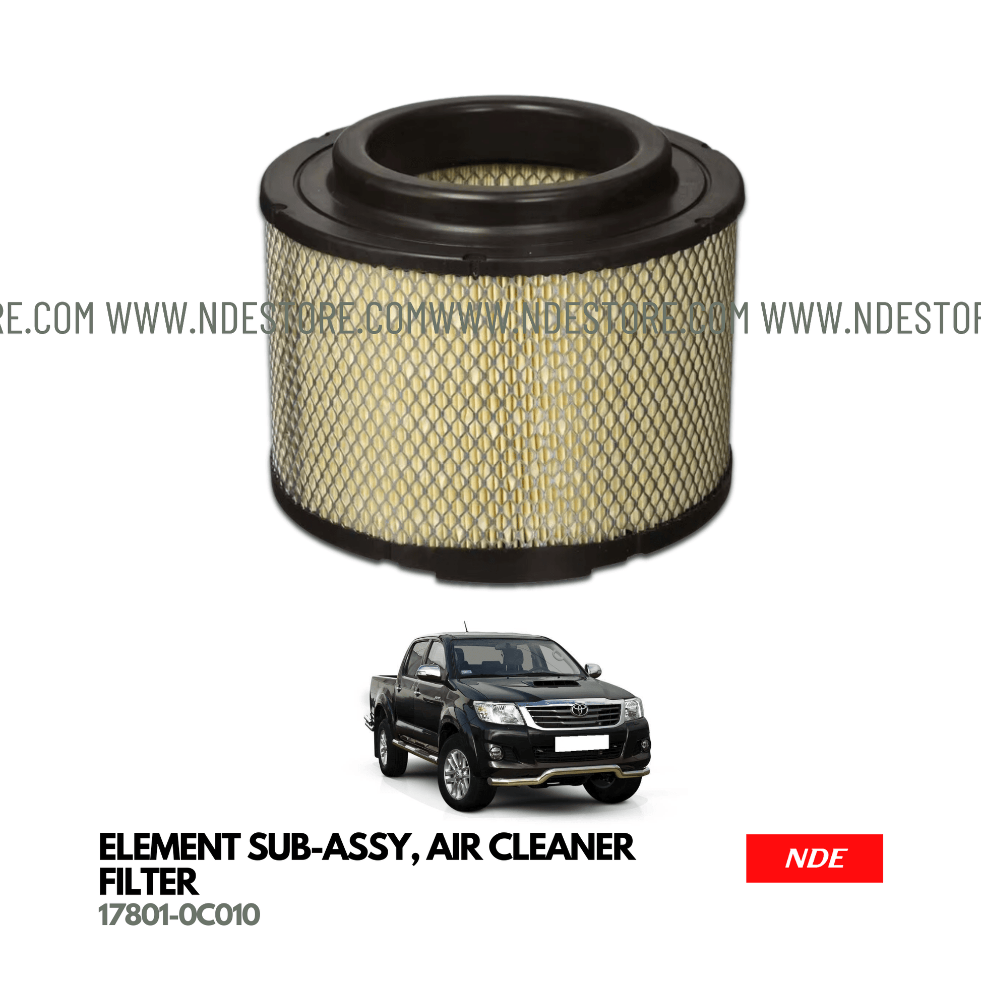 AIR FILTER ELEMENT DENSO FOR TOYOTA HILUX - ndestore.com