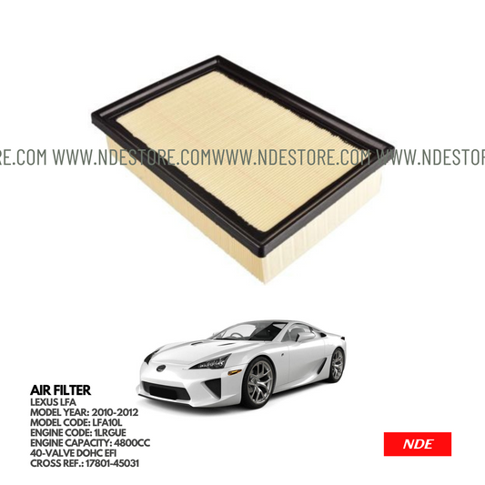 AIR FILTER ELEMENT FOR LEXUS LFA