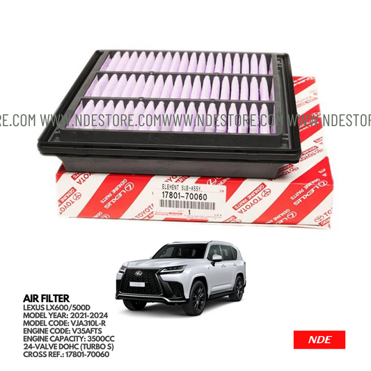 AIR FILTER ELEMENT FOR LEXUS LX600