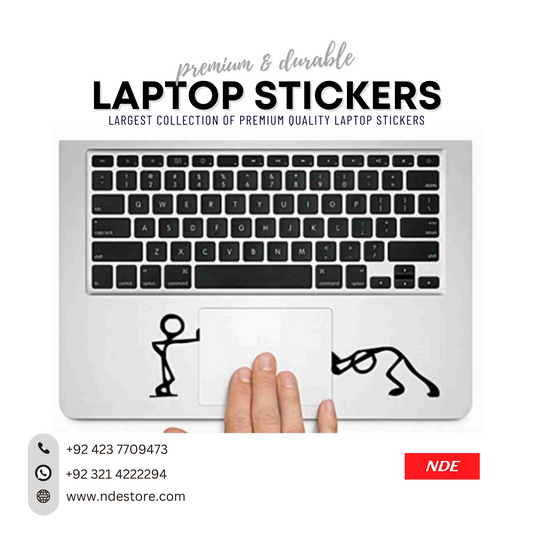 LAPTOP STICKER, PUSH AND STAND MATCHMAN