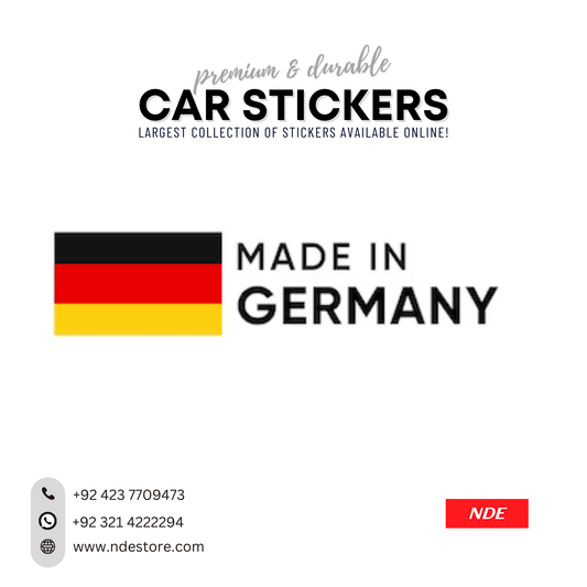 STICKER, MADE IN GERMANY (G-005) - ndestore.com