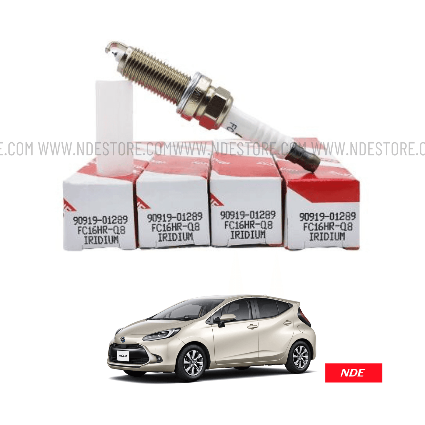 SPARK PLUG DENSO IRIDIUM FOR TOYOTA AQUA (2021-2024) - ndestore.com