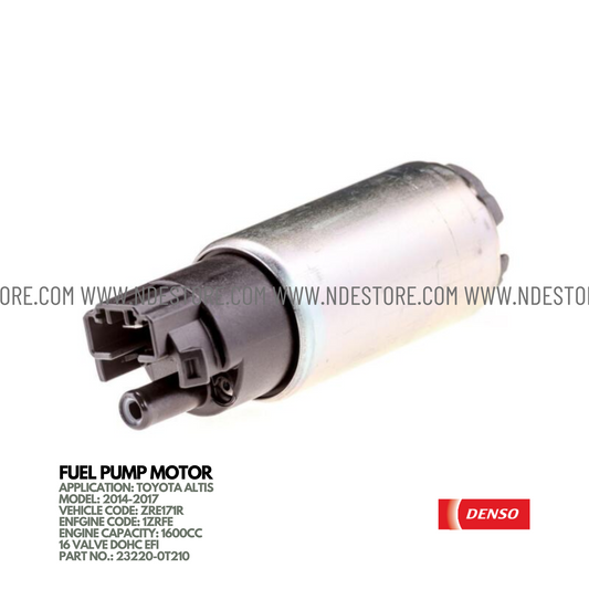 FUEL PUMP MOTOR DENSO FOR TOYOTA ALTIS (2014-2017)