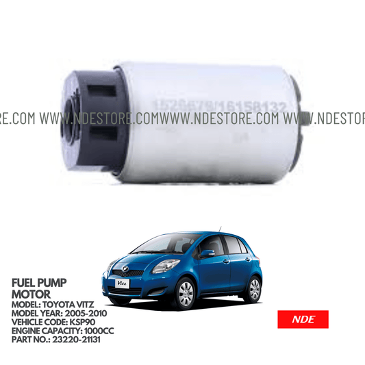 FUEL PUMP MOTOR FOR TOYOTA VITZ KSP90 (2005-2010) - ndestore.com