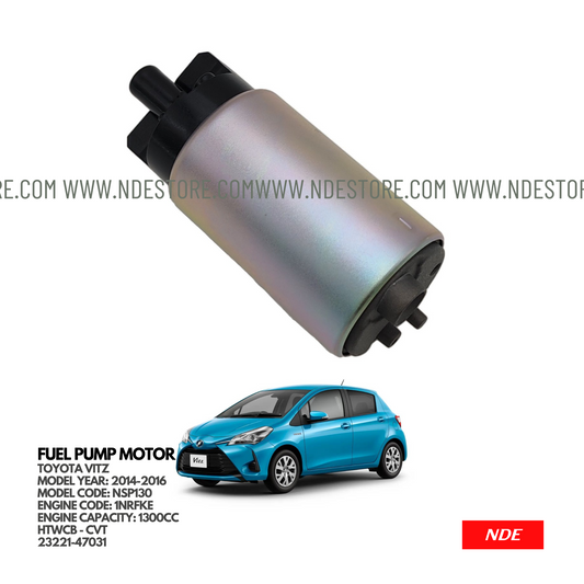 FUEL PUMP MOTOR DENSO FOR TOYOTA VITZ 1300CC (2014-2016)