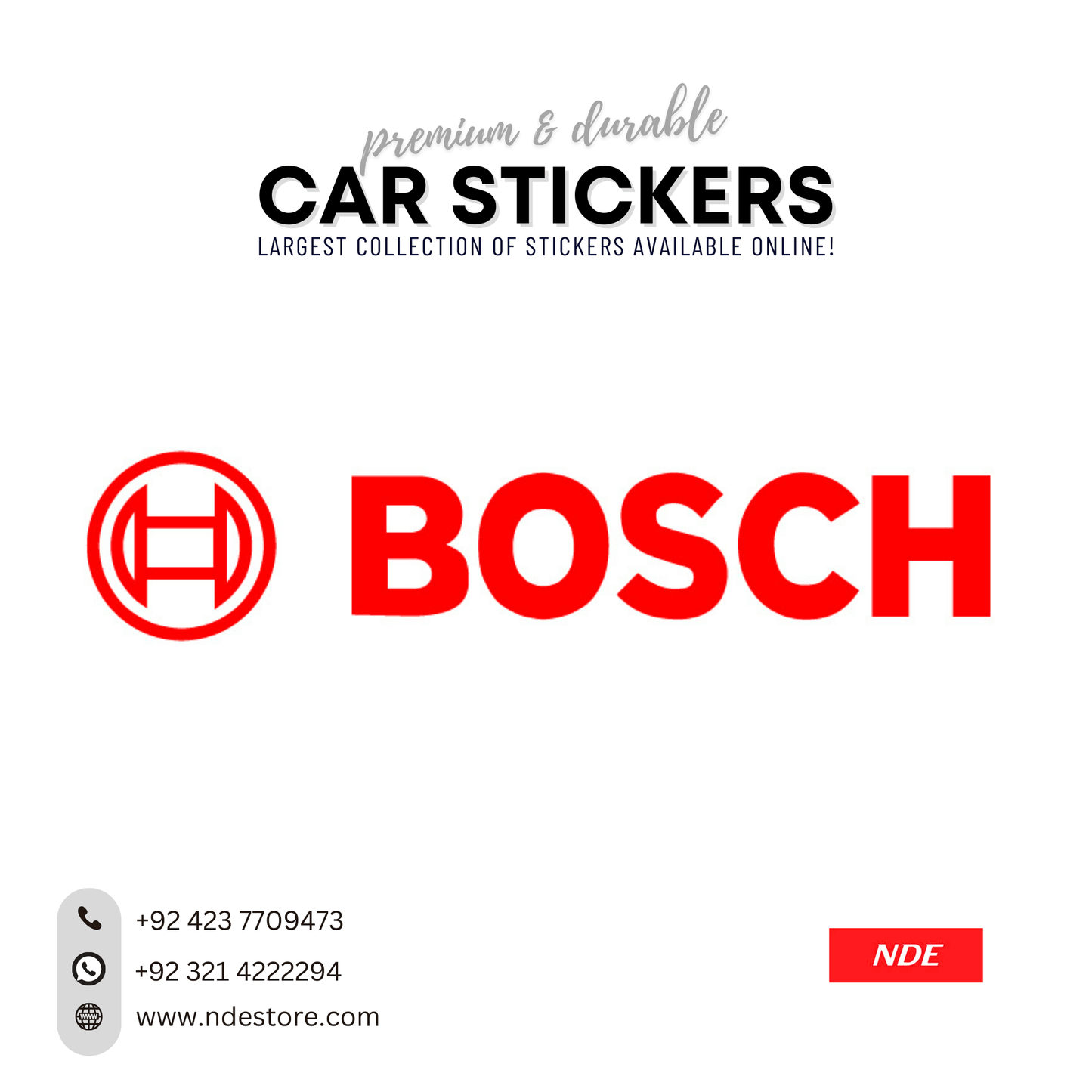 STICKER, BOSCH LOGO (SKU: 9355141) - ndestore.com