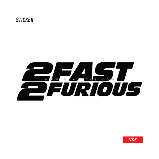 STICKER, 2FAST 2FURIOUS