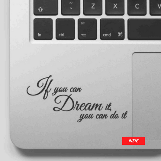 LAPTOP STICKER, MOTIVATIONAL STICKER