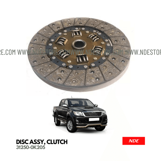 CLUTCH DISC PLATE FOR TOYOTA HILUX - ndestore.com