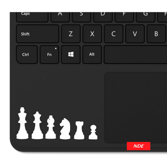 LAPTOP STICKER, CHESS PIECES