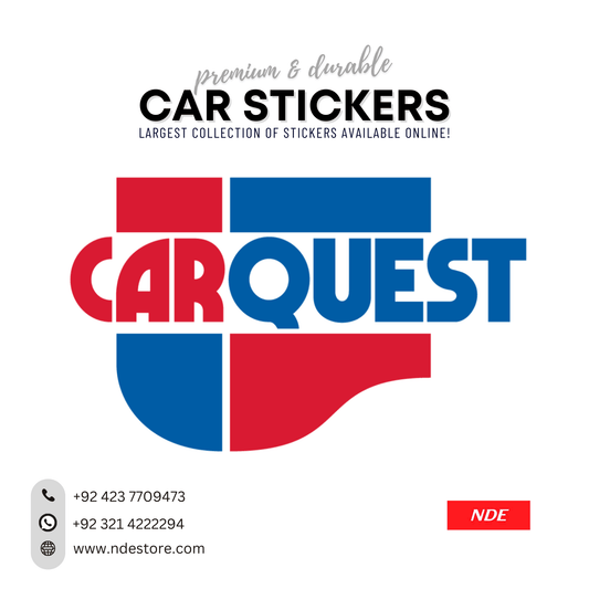 STICKER, CAR QUEST (SKU: 9355157) - ndestore.com