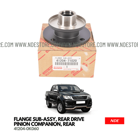 FLANGE SUB ASSY REAR DRIVE PINION COMPANION REAR FOR TOYOTA HILUX - ndestore.com