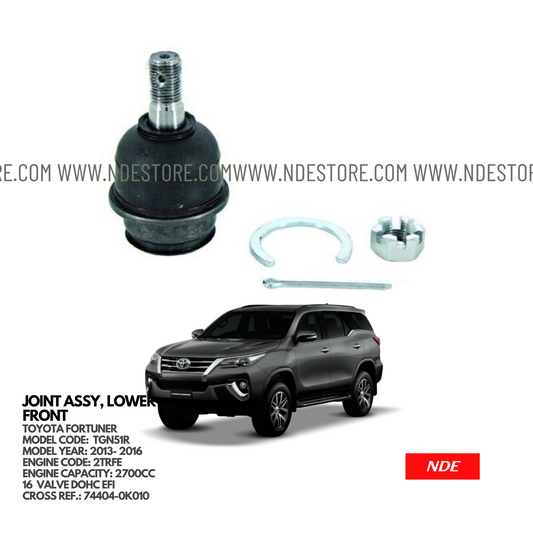 JOINT ASSY LOWER BALL FRONT FOR TOYOTA FORTUNER (2013-2016)