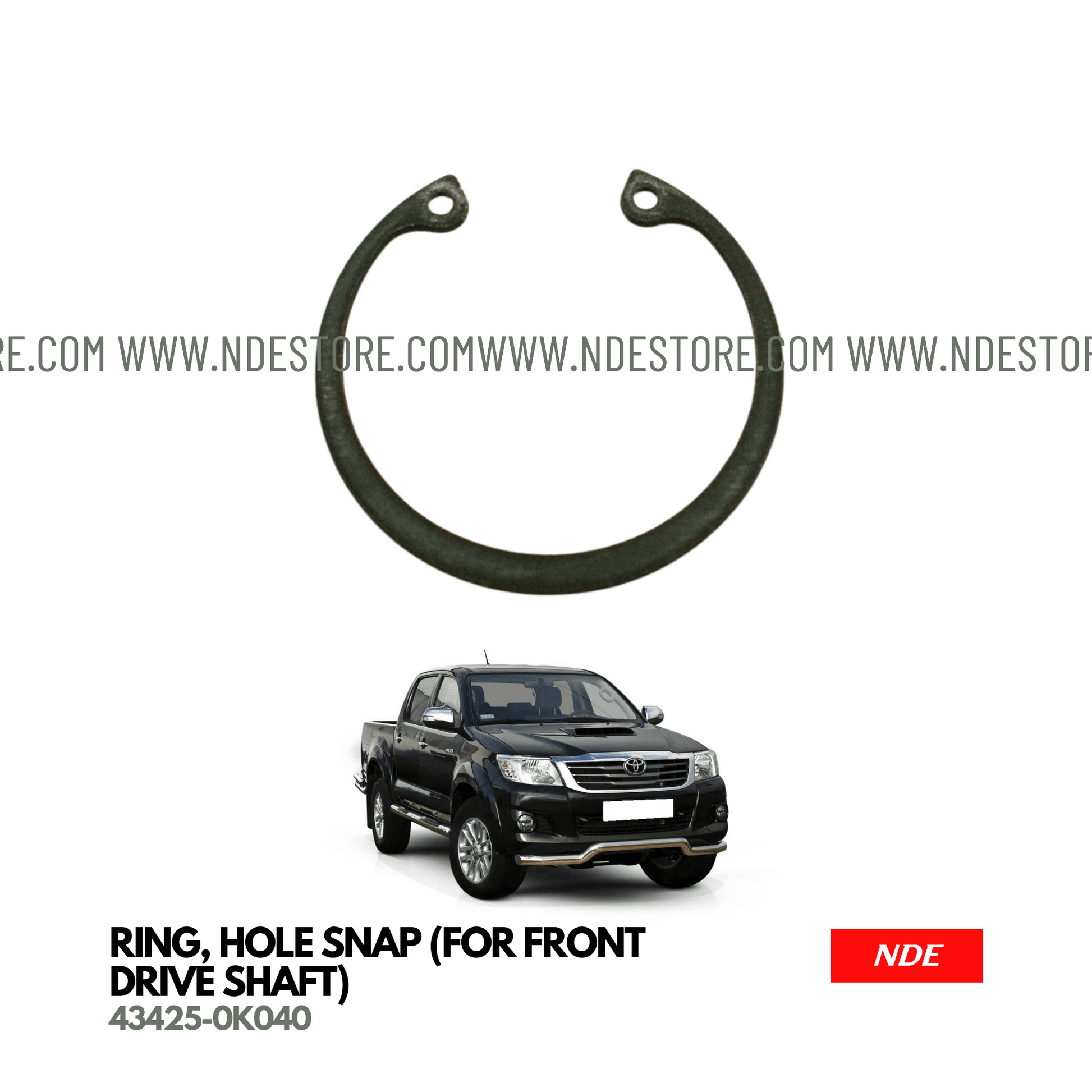 RING HOLE SNAP FRONT DRIVE SHAFT FOR TOYOTA HILUX - ndestore.com