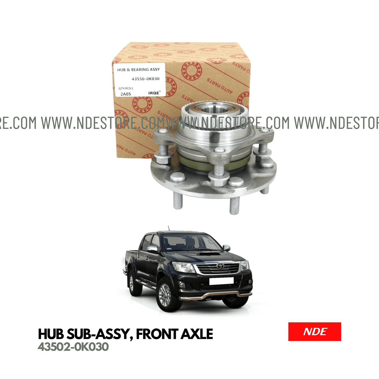 HUB SUB ASSY FRONT AXLE FOR TOYOTA HILUX - ndestore.com