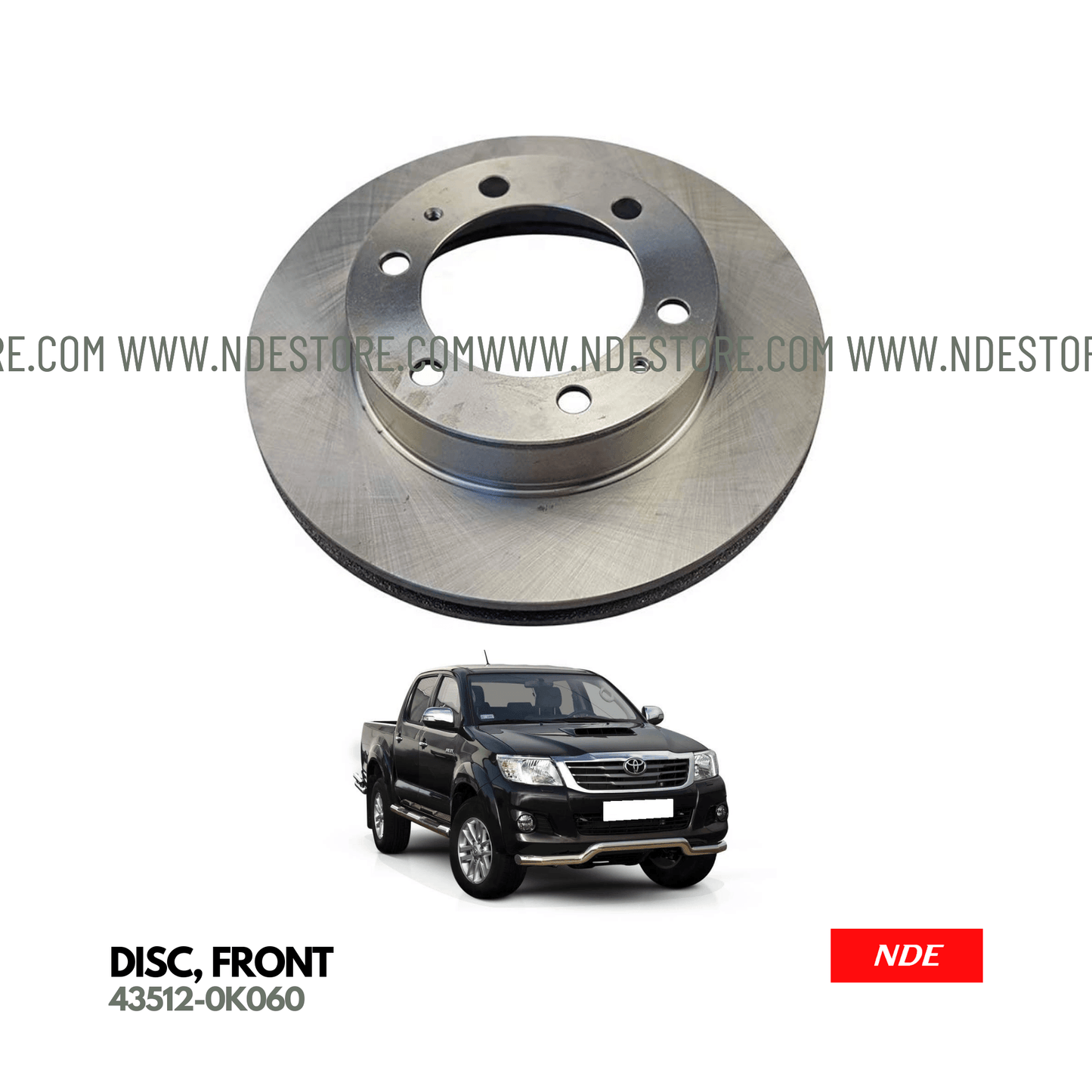 DISC ROTOR DISC PLATE FRONT FOR TOYOTA HILUX - ndestore.com