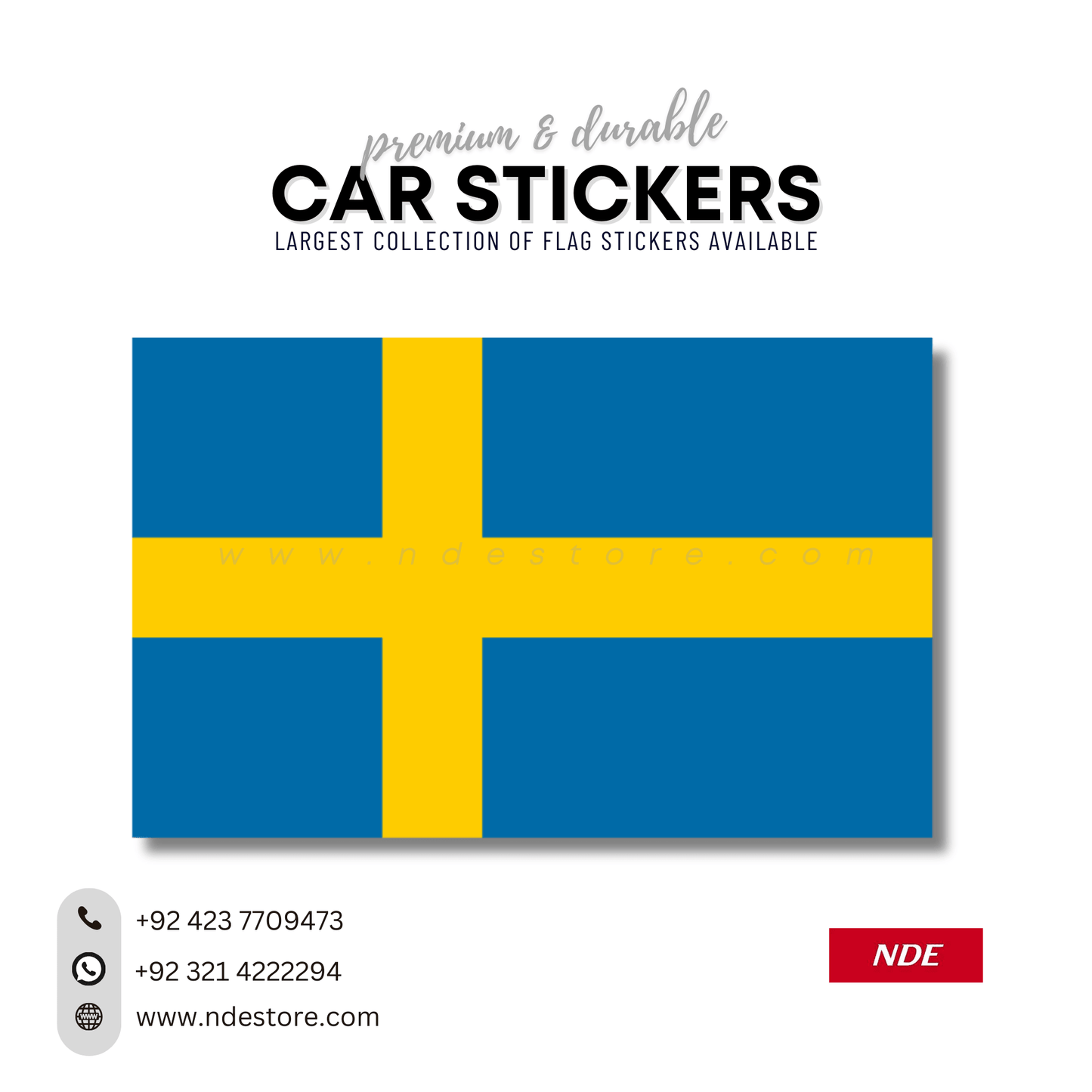 STICKER, EUROPEAN COUNTRIES FLAG