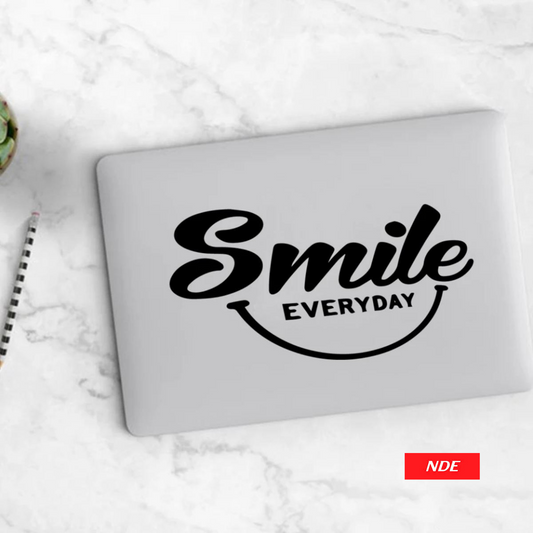 LAPTOP STICKER, SMILE EVERYDAY