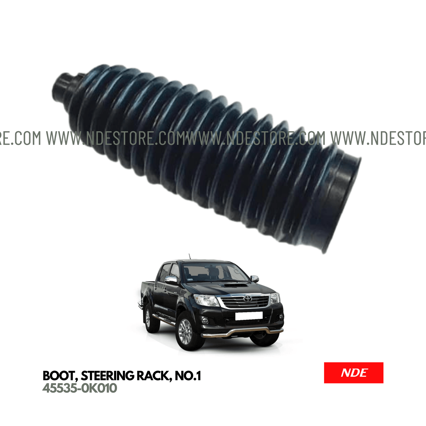 BOOT STEERING RACK END FOR TOYOTA HILUX - ndestore.com