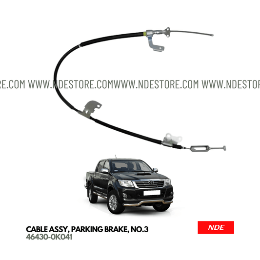 CABLE ASSY PARKING BRAKE NO 3 FOR TOYOTA HILUX - ndestore.com