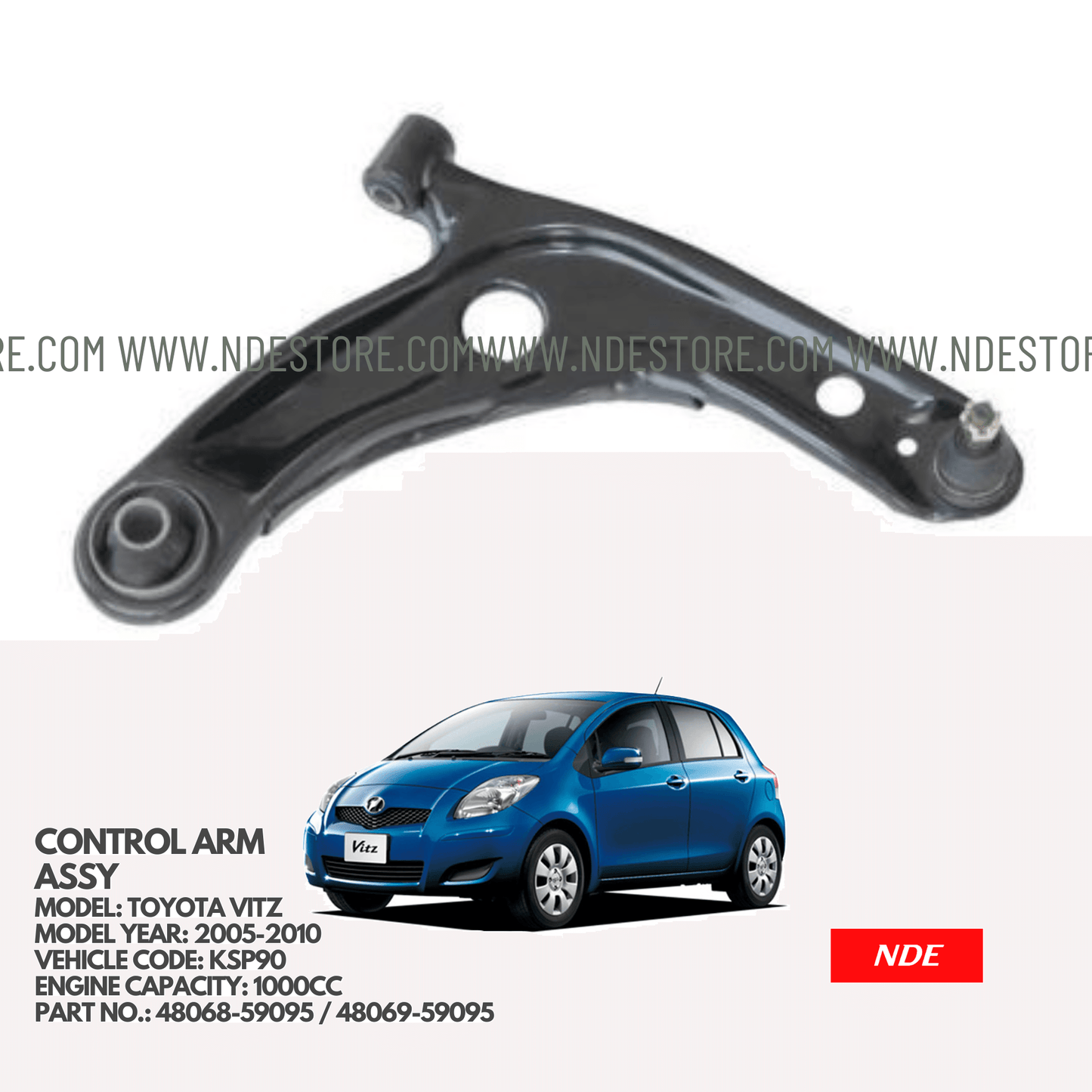 CONTROL ARM ASSY FOR TOYOTA VITZ KSP90 (2005-2010) - ndestore.com