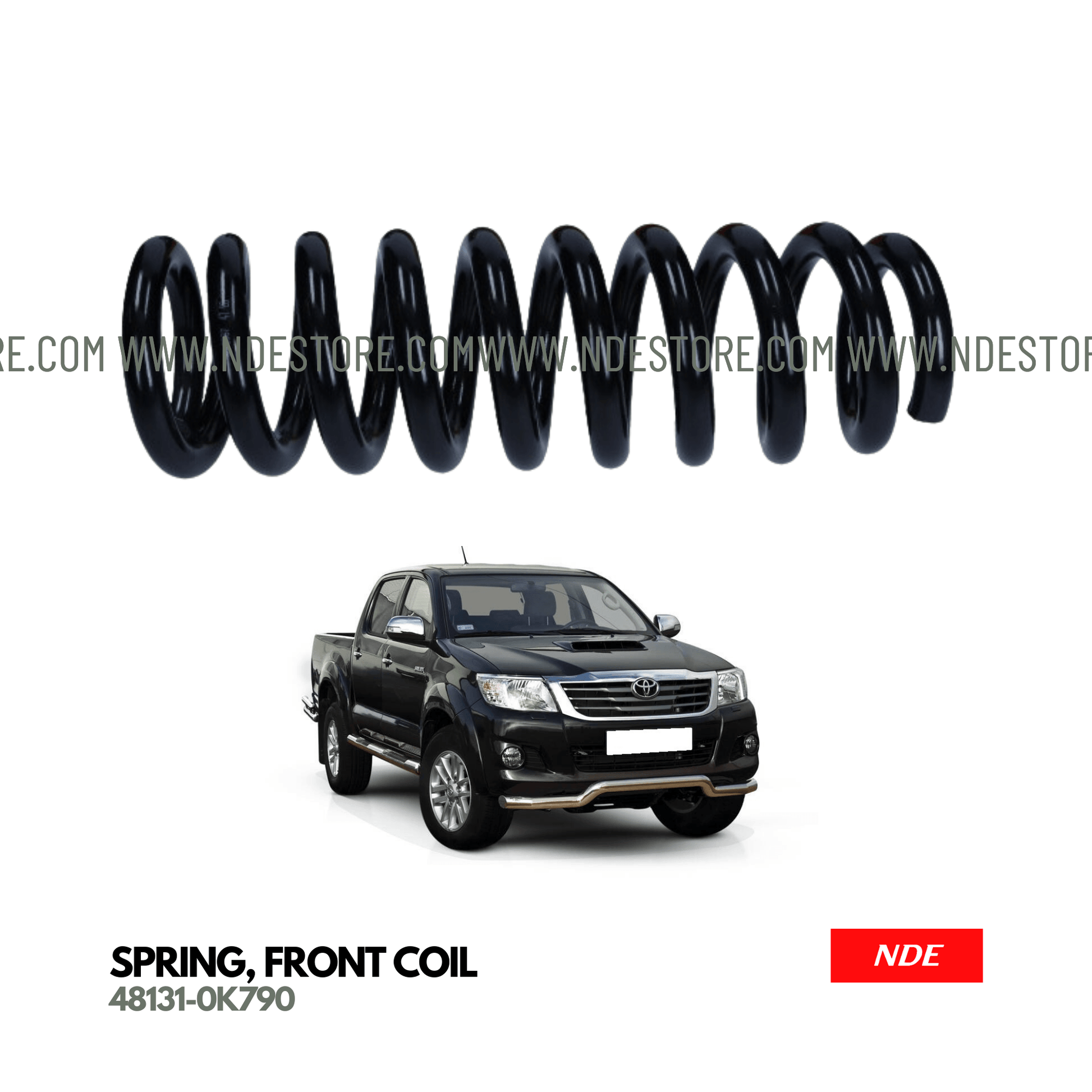 SPRING FRONT COIL FOR TOYOTA HILUX - ndestore.com