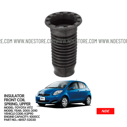 INSULATOR FRONT COIL SPRING UPPER FOR TOYOTA VITZ KSP90 (2005-2010) - ndestore.com