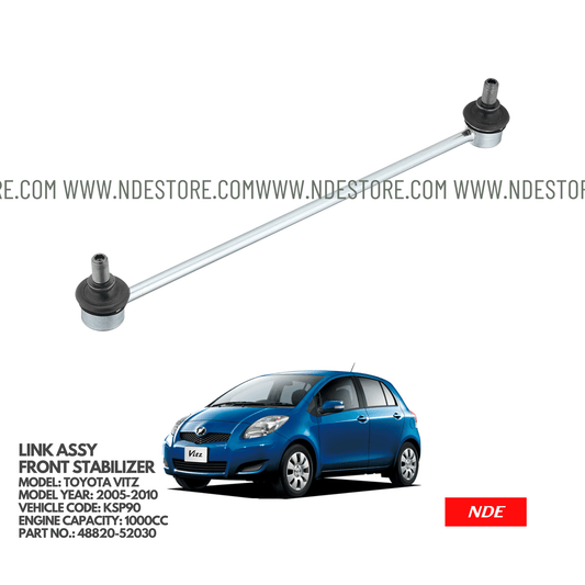 LINK ASSY, FRONT STABILIZER FOR TOYOTA VITZ KSP90 (2005-2010) - ndestore.com