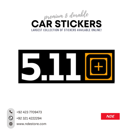 STICKER 5.11 + TACTICAL GEAR - ndestore.com