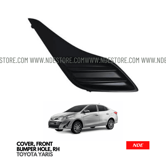 COVER FRONT BUMPER HOLE RH FOR TOYOTA YARIS - ndestore.com