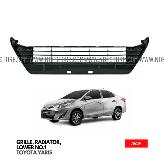 GRILLE RADIATOR LOWER NO 1 FOR TOYOTA YARIS - ndestore.com